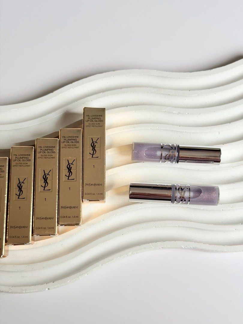 YSL plumping lip gloss (MINI) - shade 01 (Category: Makeup) located in Manila. Submitted by the_loungee (Listing ID 1444104296, Image 1). Description: brand new mini size shade 01.