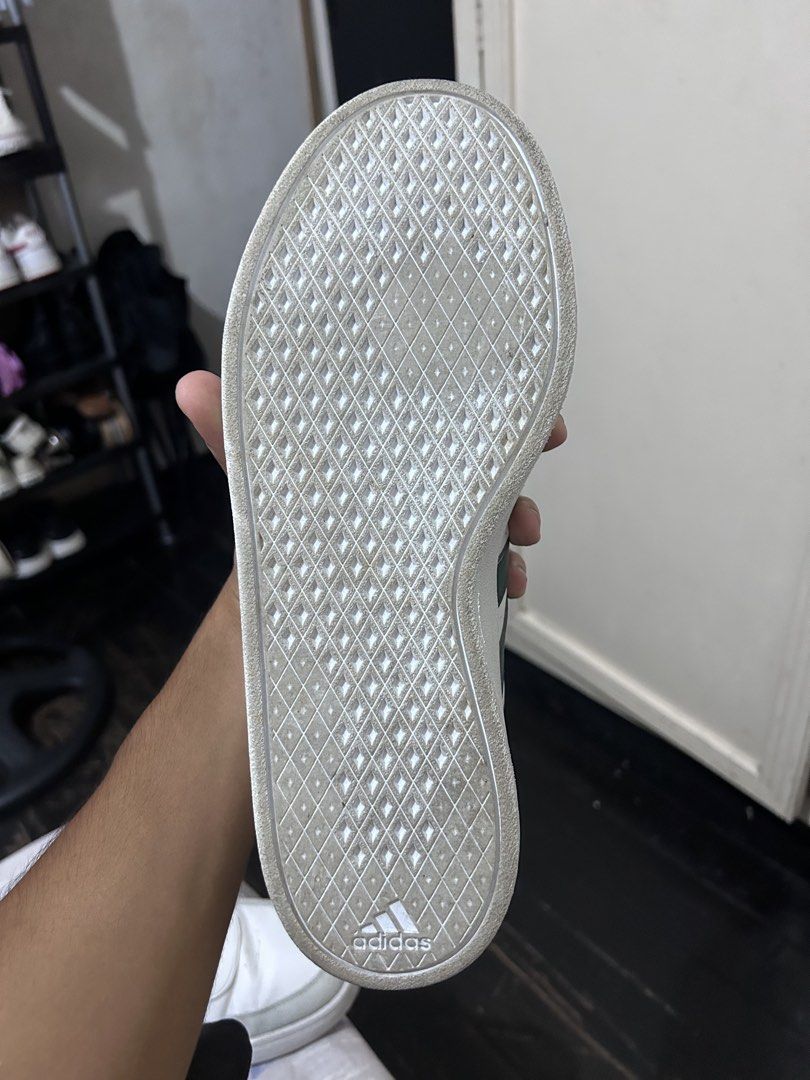 Adidas Sneakers Size 10 / 44 EU (Category: Sneakers) located in Quezon City. Submitted by adarpgaming (Listing ID 1444117389, Image 3). Description: Barely used Decluttering Madumi lang po no hidden issues Pickup or lalamove : Kamias QC.