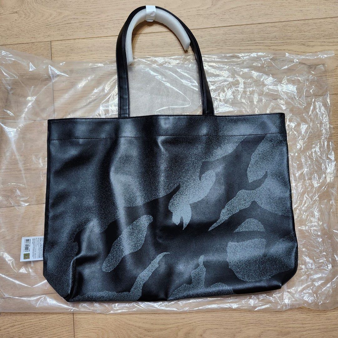 aespa 快閃lemonade popup 大單肩袋皮質全新未使用有原包裝, 女裝