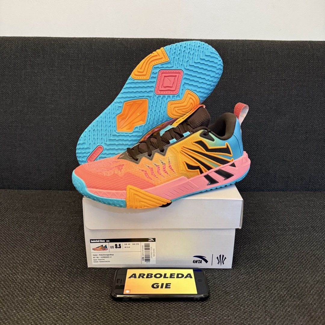ANTA KAI TEAM 2 (Category: Sneakers) located in Quezon City. Submitted by giearboleda (Listing ID 1444118884, Image 1). Description: anta kai team 2 size 9.5us 3,995php brandnew w box novaliches qc location.