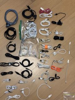 Assorted USB and toe c Cables and Adapters each $5495919321549393920