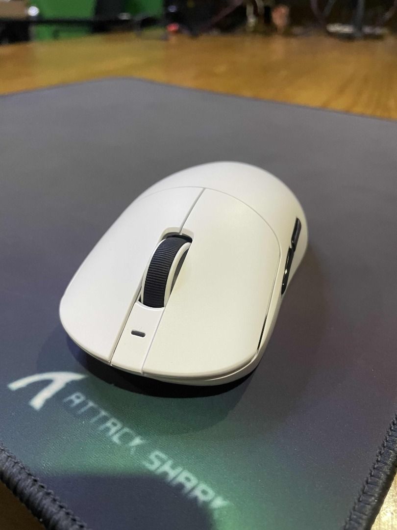 ATTACK SHARK X8PRO TRI-MODE GAMING MOUSE (Category: Mouse & Mousepads) located in Manila. Submitted by gigaware (Listing ID 1444183402, Image 1). Description: ATTACK SHARK X8PRO TRI-MODE GAMING MOUSE 💵 ONLY ₱2,449 RETAIL 📦 Wholesale Orders Available ✅ PAW3395PRO Flagship Sensor ✅ Up to 40,000 DPI ✅ 700 IPS Tracking Speed ✅ 60G Acceleration ✅ Omron Switches – 100 Million Clicks ✅ Up to 8K Wireless Polling Rate ✅ Bluetooth / 2.4GHz / Wired Connec