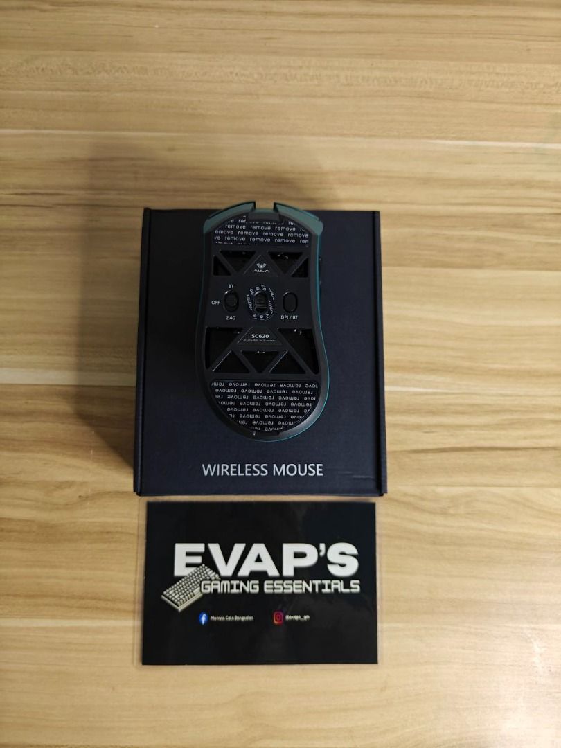 Aula SC620 - Titanium Blue (Tri-Mode) (Category: Mouse & Mousepads) located in Bugallon. Submitted by evaps_gm (Listing ID 1444179818, Image 2). Description: Aula SC620 - Titanium Blue (Tri-Mode) Price: ₱995 (₱2,789 SRP) SPECS: • PixArt PAW3311 Sensor • 1000Hz Polling Rate • Customizable RGB Lighting • Tri-Mode (BT/2.4G/USB-C) • Customizable Fire Button • 67g Honeycomb Shell Lightweight Design • 400mAh Battery • 800 - 12000 DPI • With Software Su