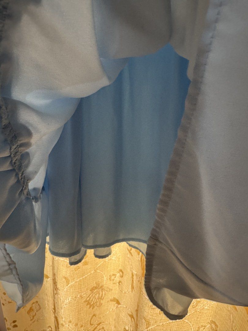 Baby Blue Dress (Category: Dresses) located in Taguig. Submitted by itscabshoppe (Listing ID 1444135186, Image 3). Description: - Good for Medium to Semi L frames - Size Reference Bust 39" | Waist 34" - Ideal for 36-37" Bust and 32 Waist - Same day delivery (shouldered & booked by buyer) or Pick up by J&T Express .