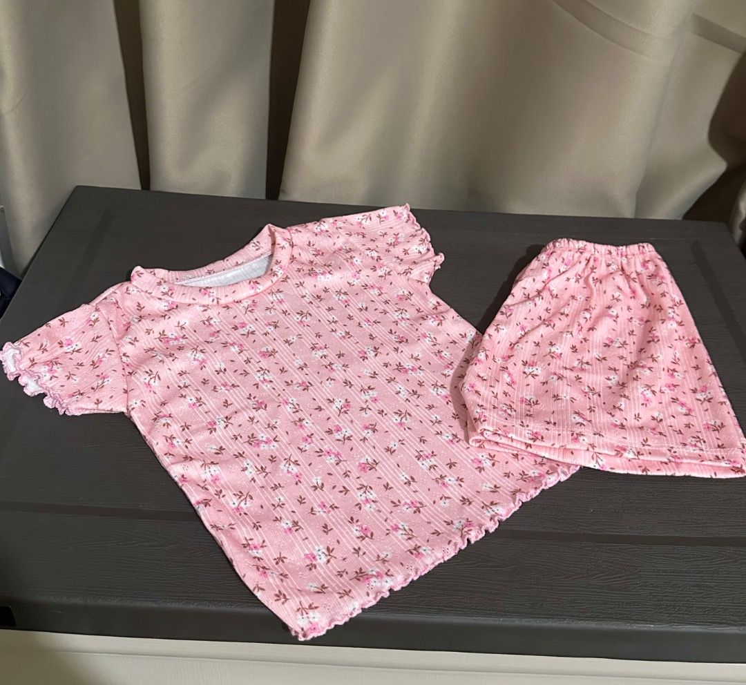 Baby clothes top and short terno (Category: Babies & Kids Fashion) located in Santiago. Submitted by elles_closet.ph (Listing ID 1444255879, Image 2). Description: All items are brandnew, onhand and ready to ship via J&T Express.