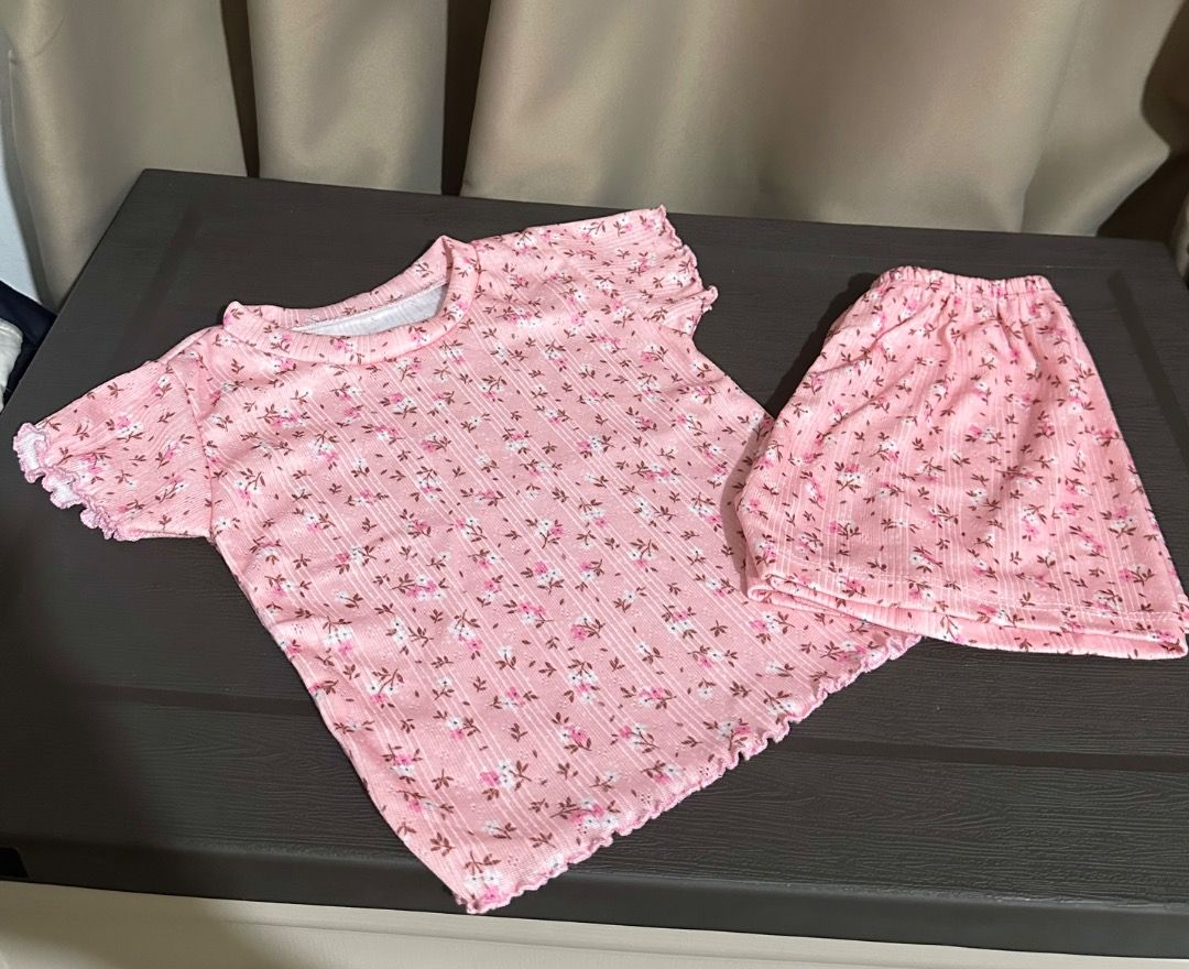 Baby clothes top and short terno (Category: Babies & Kids Fashion) located in Santiago. Submitted by elles_closet.ph (Listing ID 1444255879, Image 1). Description: All items are brandnew, onhand and ready to ship via J&T Express.