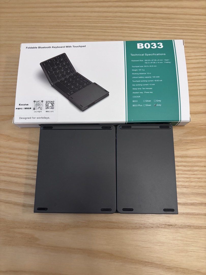BN wireless foldable keyboard with mousepad483975530389196801