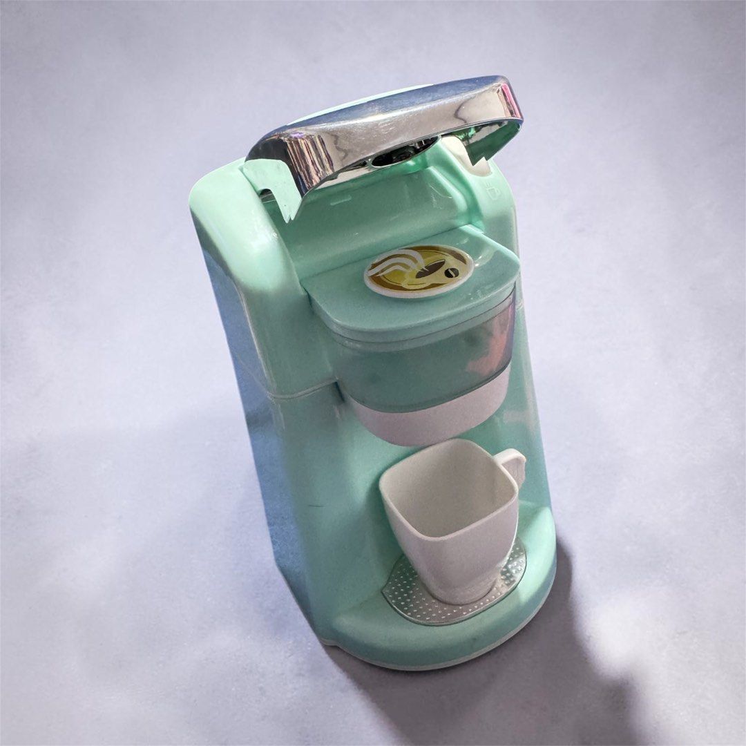 Bo40 blue Playgo toy coffee maker that features a realistic water dispensing function (Category: Coffee Machines & Makers) located in Angeles City. Submitted by zyeplustradings (Listing ID 1444214779, Image 3). Description: blue Playgo toy coffee maker that features a realistic water dispensing function The set includes a matching mug for imaginative play, designed specifically for toddlers. It operates with batteries to power features like sound