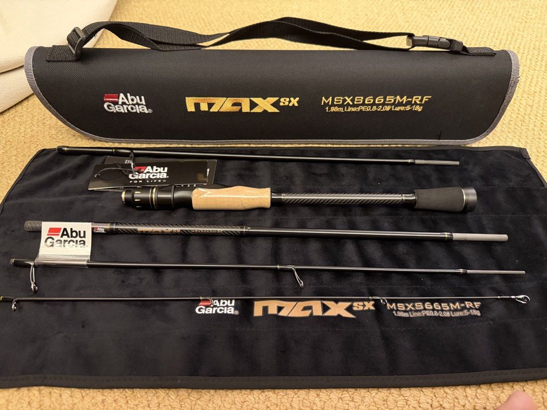 abu garcia max sx travel rod Max Spinning Combo Abu Garcia Max SX Spinning