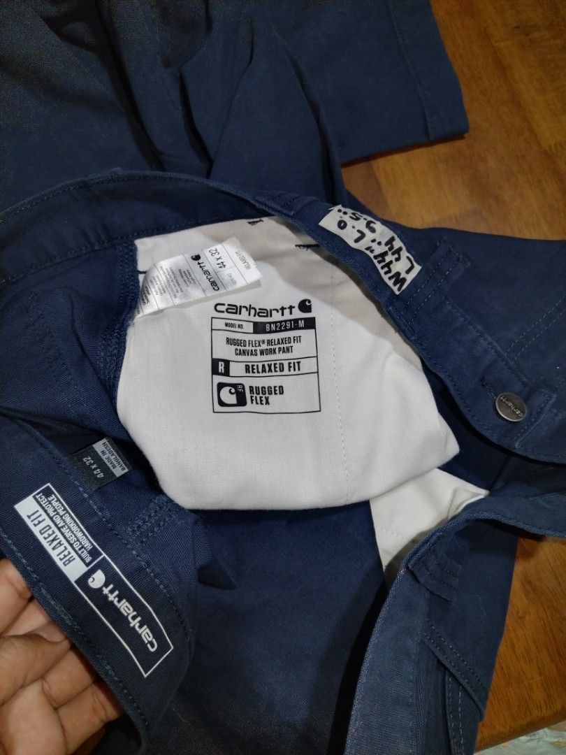 Carhartt pants for big boys (Category: Jeans) located in Davao. Submitted by mltd_0624 (Listing ID 1444115034, Image 3). Description: CARHARTT BN2291-M RUGGED FLEX CANVAS WORK PANTS 44 X 32 DIMES : W44" x L44" x L.O 9.5" EXCELLENT CONDITION (BRAND NEW W/ TAG) NO ISSUE ASKING PRICE 1.8K.