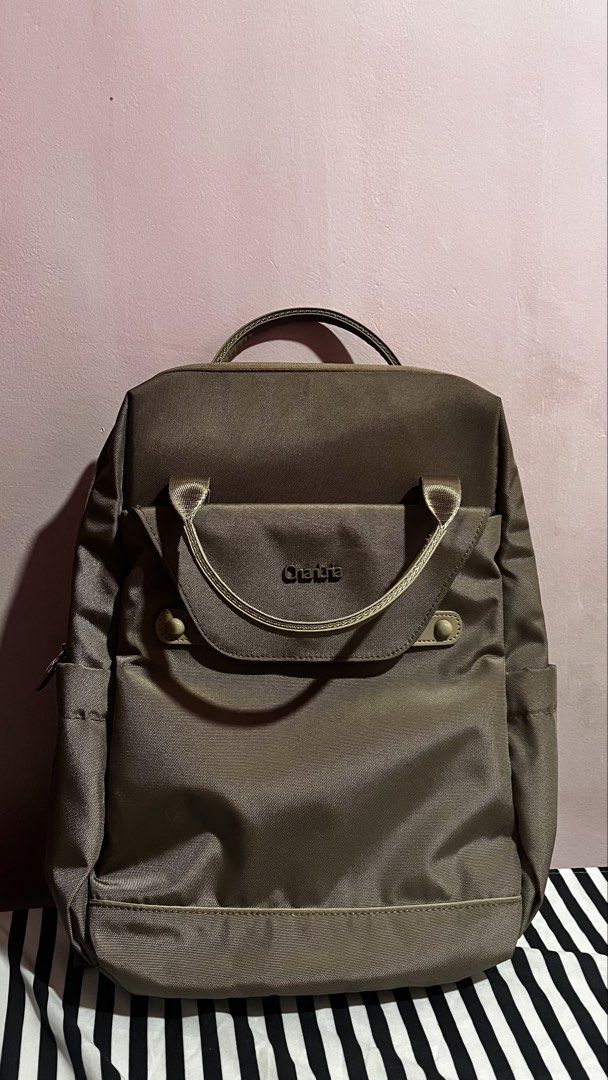 CHANTRIA Waterproof Backpack for Women (Category: Backpacks) located in Imus. Submitted by ktrnayoro (Listing ID 1444127414, Image 1). Description: Color: Khaki Pattern: Solid Texhnical Features: 13 inch Laptop | Water Resistant RFS: Decluttering.