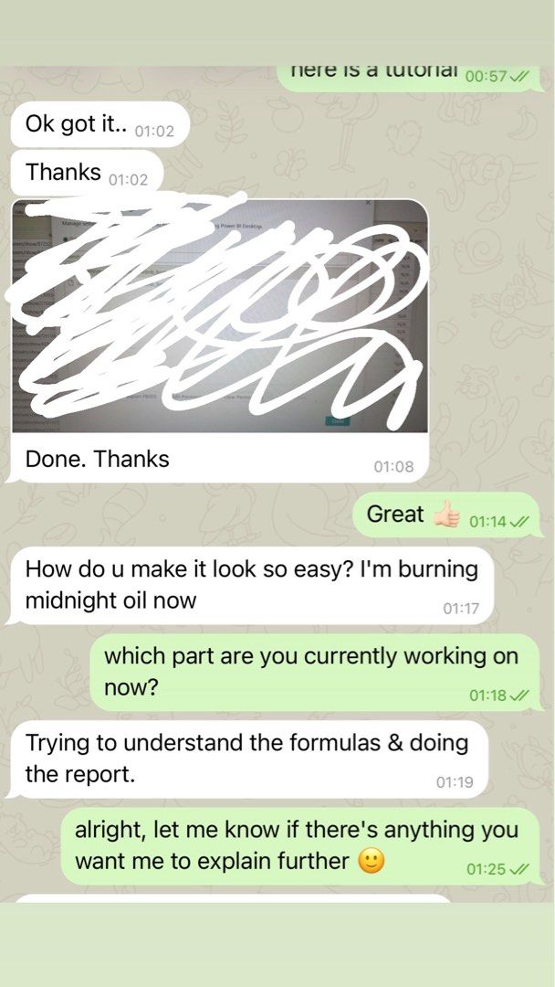 *cheapest* Python Power BI Assignment Project Help Debug Tutoring (Category: Assessment Books) located in Singapore. Submitted by datascichef (Listing ID 1348474865, Image 4). Description: Work is guaranteed to be of quality & original (No Plagiarism, AI) I will be doing your work personally Over 60 Satisfied Customers PM me your required service and we can discuss the timeline & rates 😁 Tags: assignment, assignment help, ghost writing, coding, 