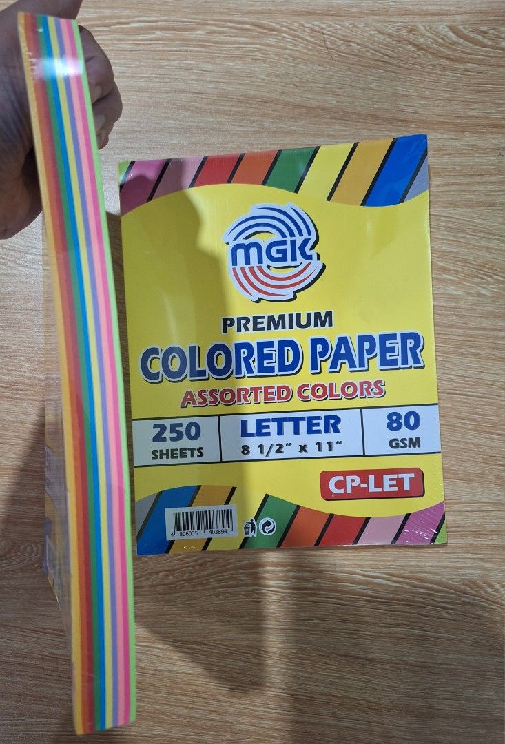 Colored paper ream assorted colors (Category: Craft Supplies & Tools) located in Quezon City. Submitted by bellemarketing (Listing ID 1444142099, Image 2). Description: Colored paper ream For pick up.