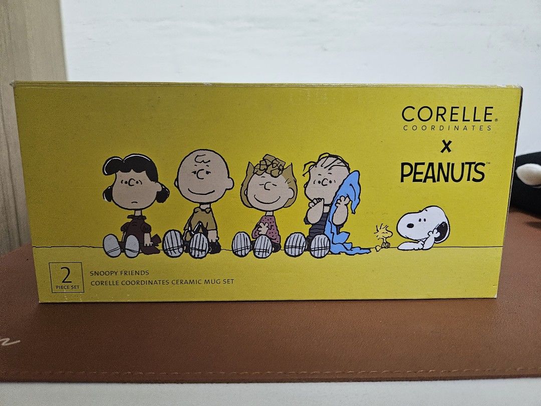 Corelle Coordinates x Peanuts Ceramic Mug Set484060998717286403