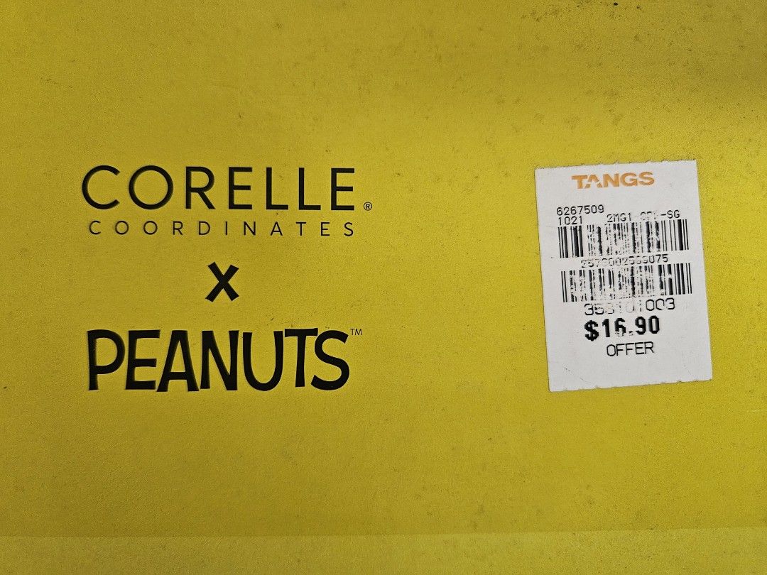Corelle Coordinates x Peanuts Ceramic Mug Set484060998717286402