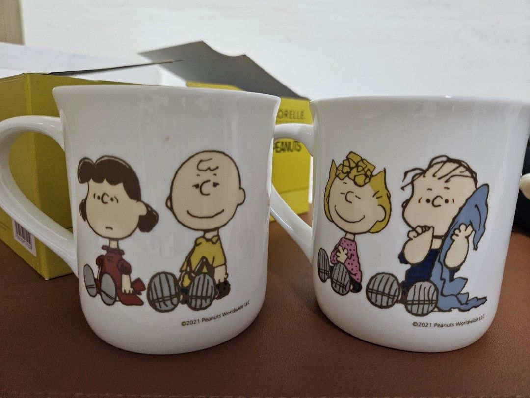 Corelle Coordinates x Peanuts Ceramic Mug Set484060998717286401