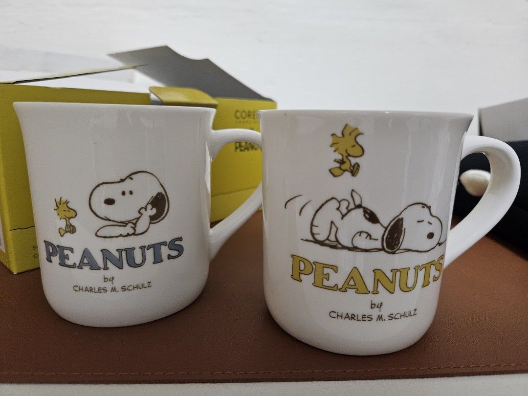 Corelle Coordinates x Peanuts Ceramic Mug Set484060998717286400