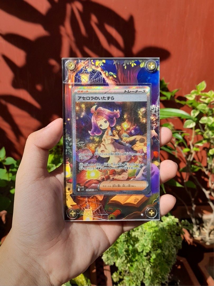 Custom Pokemon Card Case Acrylic (Category: Raw Singles) located in Pasay City. Submitted by Ambedextrious (Listing ID 1444301313, Image 3). Description: Hello po! 👋 If anyone is interested po, I'm making custom card cases for Pokemon cards. I can also make one for other cards! Above are some of the orders I have completed. ☆☆ For Normal Ungraded Card Case☆☆ - Acrylic Case and Screws - High Quality Print Background - All for 700 Pesos 🌟 Bundles