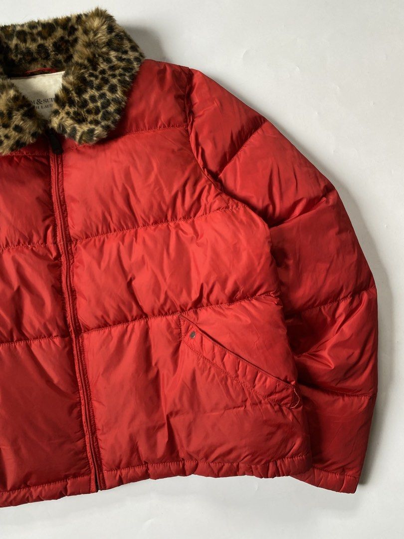 Denim & Supply Ralph Lauren Fur Collar Down Puffer Jacket (Category: Coats, Jackets and Outerwear) located in Baguio. Submitted by the_gunstore (Listing ID 1444209451, Image 2). Description: Size tagged: XL Issue: None Width:23 Length:24.5 Shoulder:17 Sleeve:27.