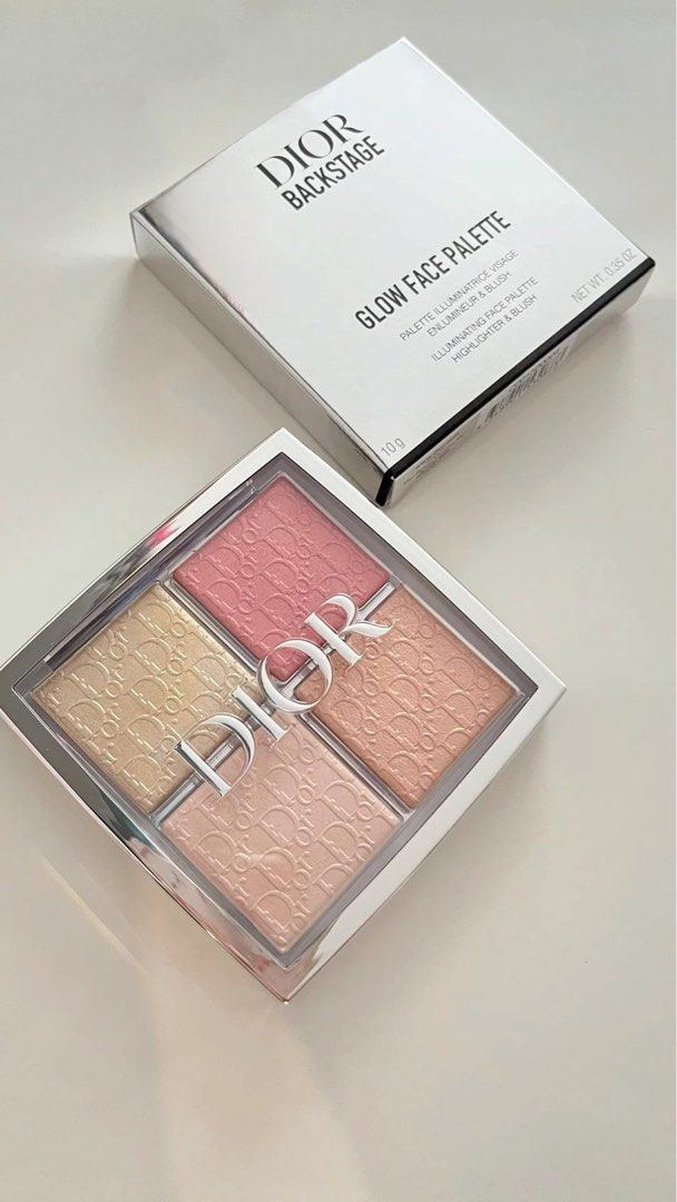 Dior Backstage Glow Face Palette (Category: Makeup) located in Quezon City. Submitted by mav1s_ (Listing ID 1444243152, Image 3). Description: - Dior Backstage Glow Face Palette - Available in multiple shades - Functions as both highlighter and blush - Adds a beautiful glow to your makeup - Each palette contains four shades - Features sleek and compact packaging - PREMIUM COPY ONLY! this is PRE ORDER! .