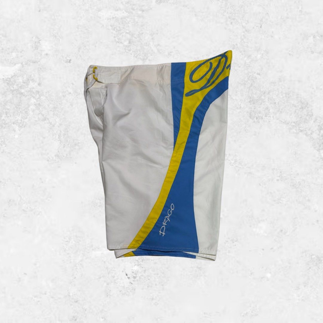 Drago Board Shorts (Category: Swim Trunks & Board Shorts) located in Bacoor. Submitted by eightbyeight (Listing ID 1444293220, Image 3). Description: Drago board shorts Size on tag: L Width: 32 Length: 22 Hem: 12 Issue(s): None Condition: 9/10 🏷️500 📦 lalamove / grab / j&t 💳 gcash / maya 🧾 first to pay basis.