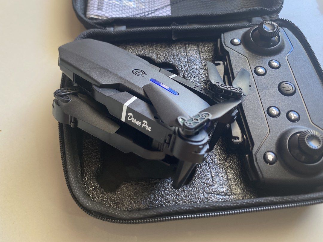 Eachine E88 Pro Drone | Beginner | Remote Controlled | Smart App (Category: Drones) located in Lapu Lapu. Submitted by dommnekk (Listing ID 1444147062, Image 1). Description: Inclusion: E88 Pro RC Quadcopter Remote Control 3.7V 1800mAh Modular Lithium Battery USB Charging Cable Small Screwdriver Zippered Storage Case Bought for a school project pero didn’t use Very very good condition.