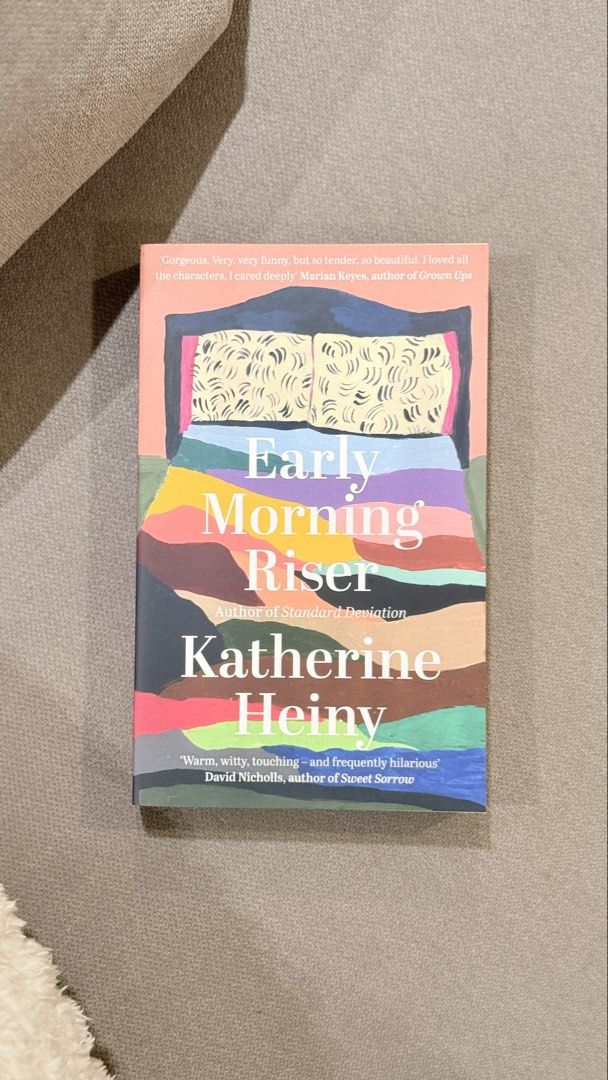 Early Morning Riser by Katherine Heiny (Category: Storybooks) located in Pandi. Submitted by vaingyn (Listing ID 1444277851, Image 1). Description: Paperback Never used Light Foxing.