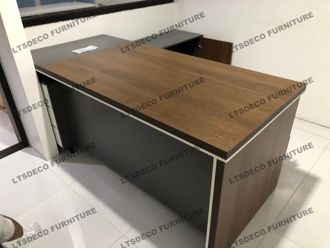 EXECUTIVE TABLE OFFICE FURNITURE OFFICE PARTITION (Category: Office Furniture & Fixtures) located in Manila. Submitted by julie-a75c (Listing ID 1444136165, Image 2). Description: " PRICE MAY VARY DEPENDING ON SIZE, MATERIAL, AND CUSTOMIZATION. " --PRICE IS POSTING PURPOSES ONLY!! ✅ INQUIRE NOW! Hi! Are you looking for MODULAR WORKSTATION OFFICE PARTITION, ACCORDION WALL AND DOOR PARTITION, TOILET/URINAL PARTITION and OFFICE FURNITURE SUPPLIER? -