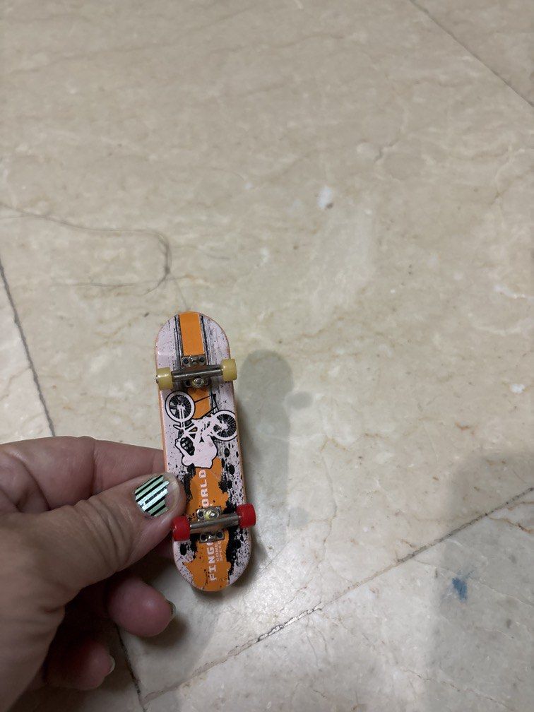 Finger skateboard toy (Category: Kids Toys) located in Manila. Submitted by vintageaccessories (Listing ID 1444280838, Image 3). Description: Vintage.