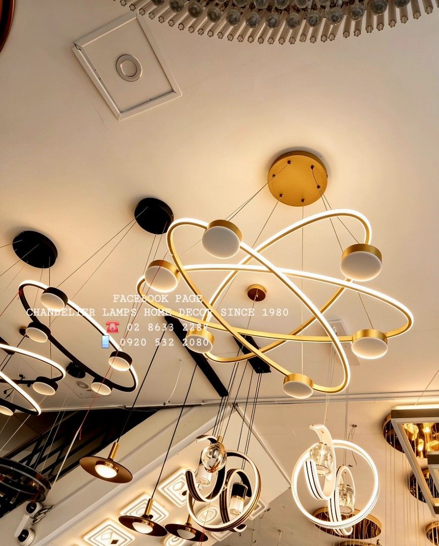 Hanging modern lighting fixtures (Category: Lighting) located in Antipolo. Submitted by homelightingtrading (Listing ID 1444127121, Image 3). Description: Cash on Delivery metro manila only 🏙️📍 Province area Payment First 💰💳 Dm for same-day delivery 🛵💨 Brand-new warranty guaranteed limited stocks only.