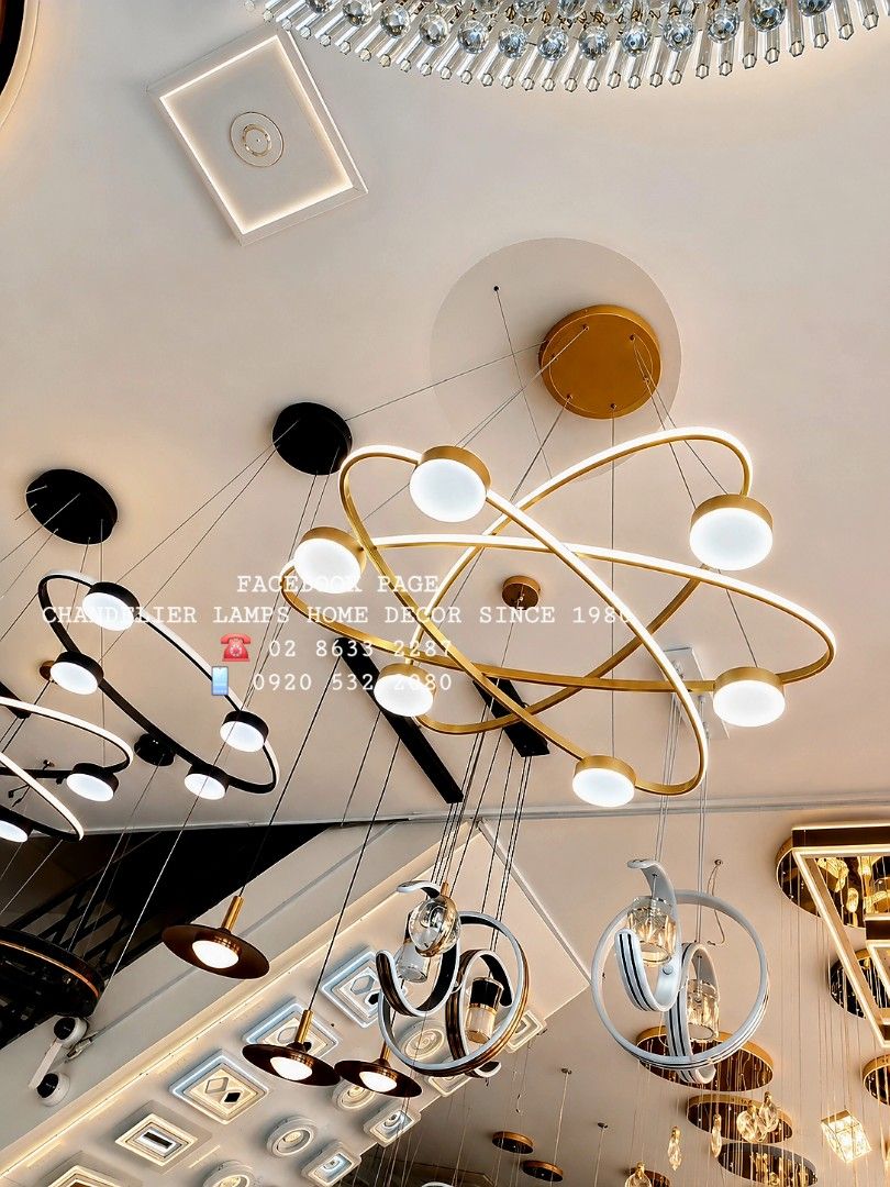 Hanging modern lighting fixtures (Category: Lighting) located in Antipolo. Submitted by homelightingtrading (Listing ID 1444127121, Image 2). Description: Cash on Delivery metro manila only 🏙️📍 Province area Payment First 💰💳 Dm for same-day delivery 🛵💨 Brand-new warranty guaranteed limited stocks only.