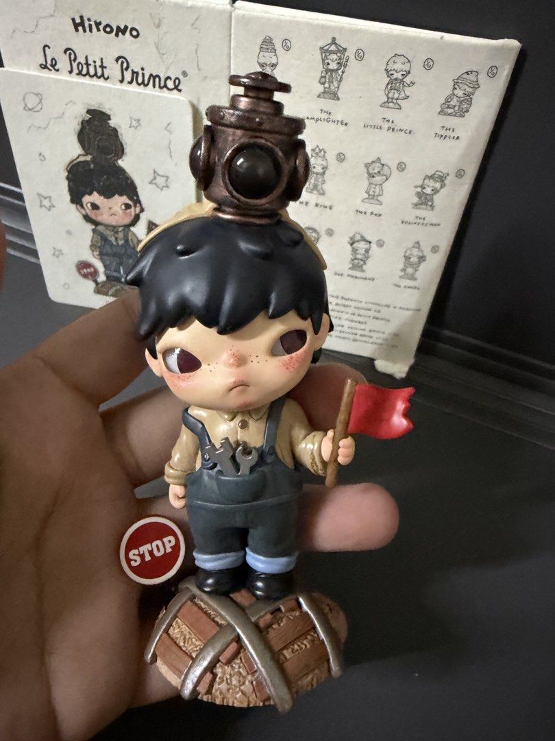 Hirono Le Petit Prince - The Switchman (Category: Designer & Blind Box Toys) located in Quezon City. Submitted by ciieshop (Listing ID 1444301465, Image 2). Description: Liked new (Stored in Display Case) With folded box and card Rfs: Need funds.