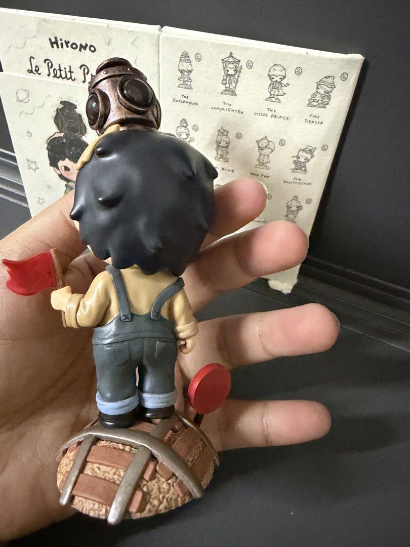 Hirono Le Petit Prince - The Switchman (Category: Designer & Blind Box Toys) located in Quezon City. Submitted by ciieshop (Listing ID 1444301465, Image 3). Description: Liked new (Stored in Display Case) With folded box and card Rfs: Need funds.