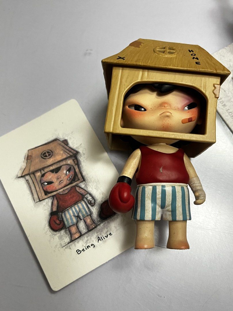 Hirono (Pop Mart) (Category: Designer & Blind Box Toys) located in Calamba. Submitted by snraye (Listing ID 1444227126, Image 2). Description: FS!! all no box, cards only 1500 take all -The destroyer 400php -Blind 300php -Being Alive 300php -Paradise lost 300php -The fort 200php (no card) -Seeker 200php sf shouldered by buyer .