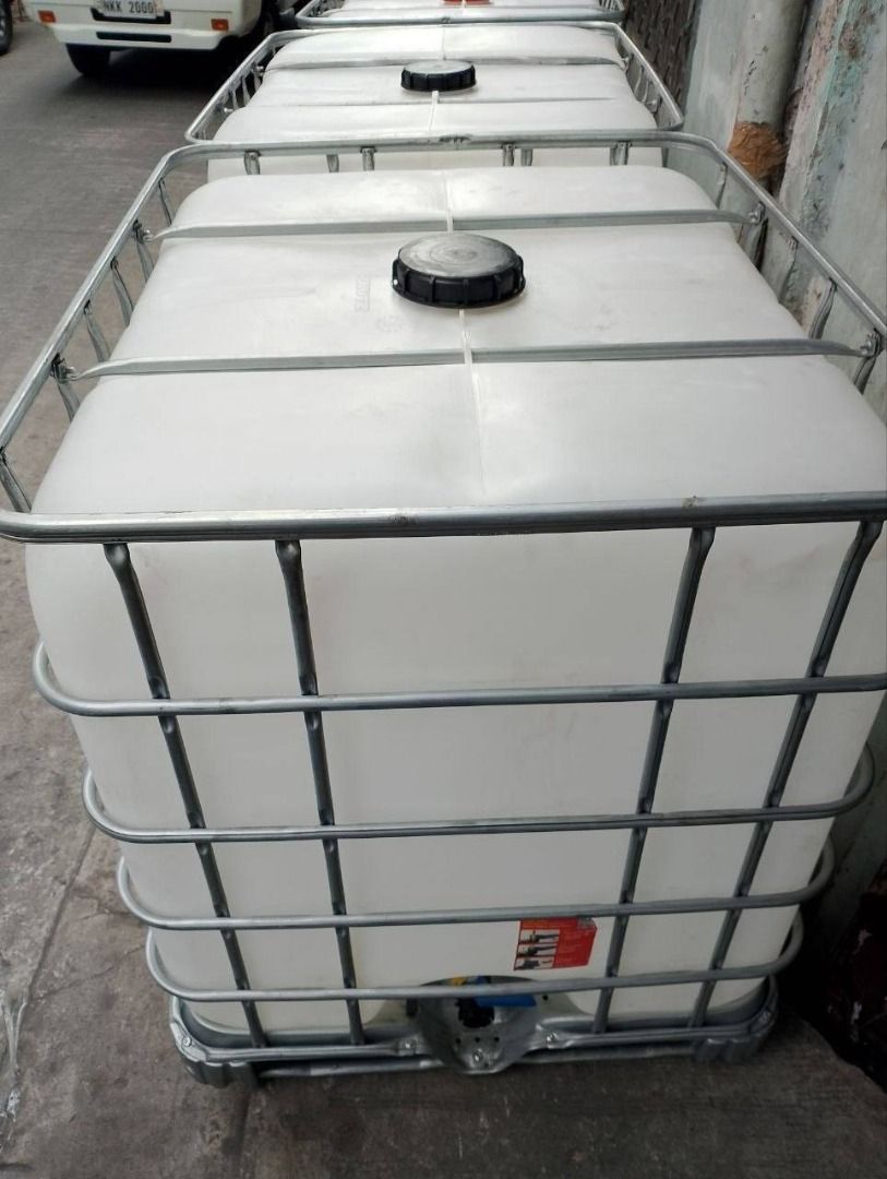 IBC Water Tank Specs: 1000L (Category: Everything Else Others) located in Manila. Submitted by joeyroque09 (Listing ID 1444154194, Image 1). Description: IBC Water Tank Specs: 1000L.