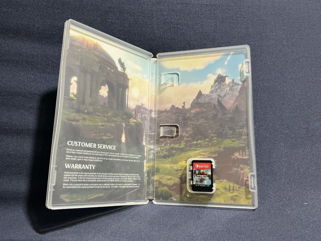 Immortal Fenyx Rising Nintendo Switch Game (Category: Nintendo) located in Quezon City. Submitted by marioonn (Listing ID 1444150146, Image 2). Description: 🎮 IMMORTAL FENYX RISING SWITCH GAME Opened but barely used. ✅No issues ✅Fully working ✅Good condition 📦 For delivery/mailing only. (Lalamove, Grab, ETC) 🔒 Payment thru GCASH.