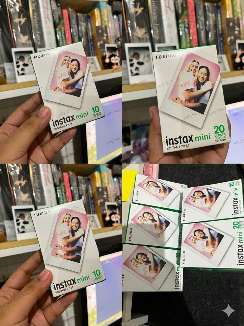 Instax Mini Film (Category: Camera Bags & Carriers) located in Caloocan City. Submitted by heyitzmey (Listing ID 1444113724, Image 3). Description: Instax Mini Film For Sale! Keep your memories alive with genuine Instax Mini Film. ✨ 💚 10 Sheets — ₱530 💚 20 Sheets — ₱920 ✔️ Brand New & Sealed ✔️ Authentic FujiFilm Instax Mini Film ✔️ Perfect for all Instax Mini cameras 📩 Message me to order! #InstaxMiniFilm #SeffyFilms #InstaxPH #FilmForSale.