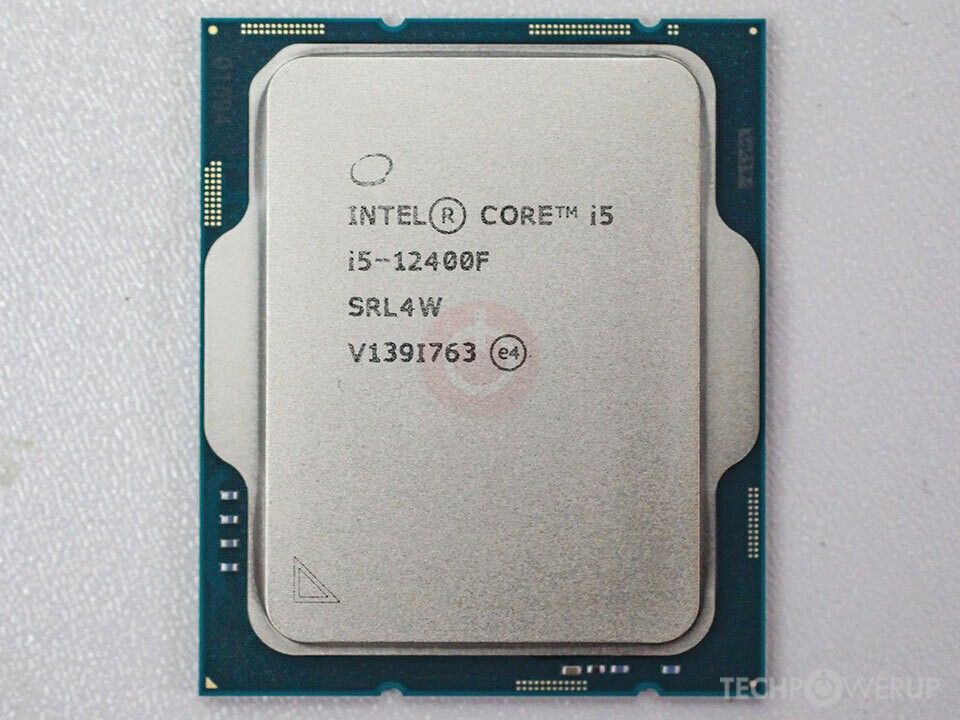 Intel Core i5-12400F CPU Processor483845375357757440