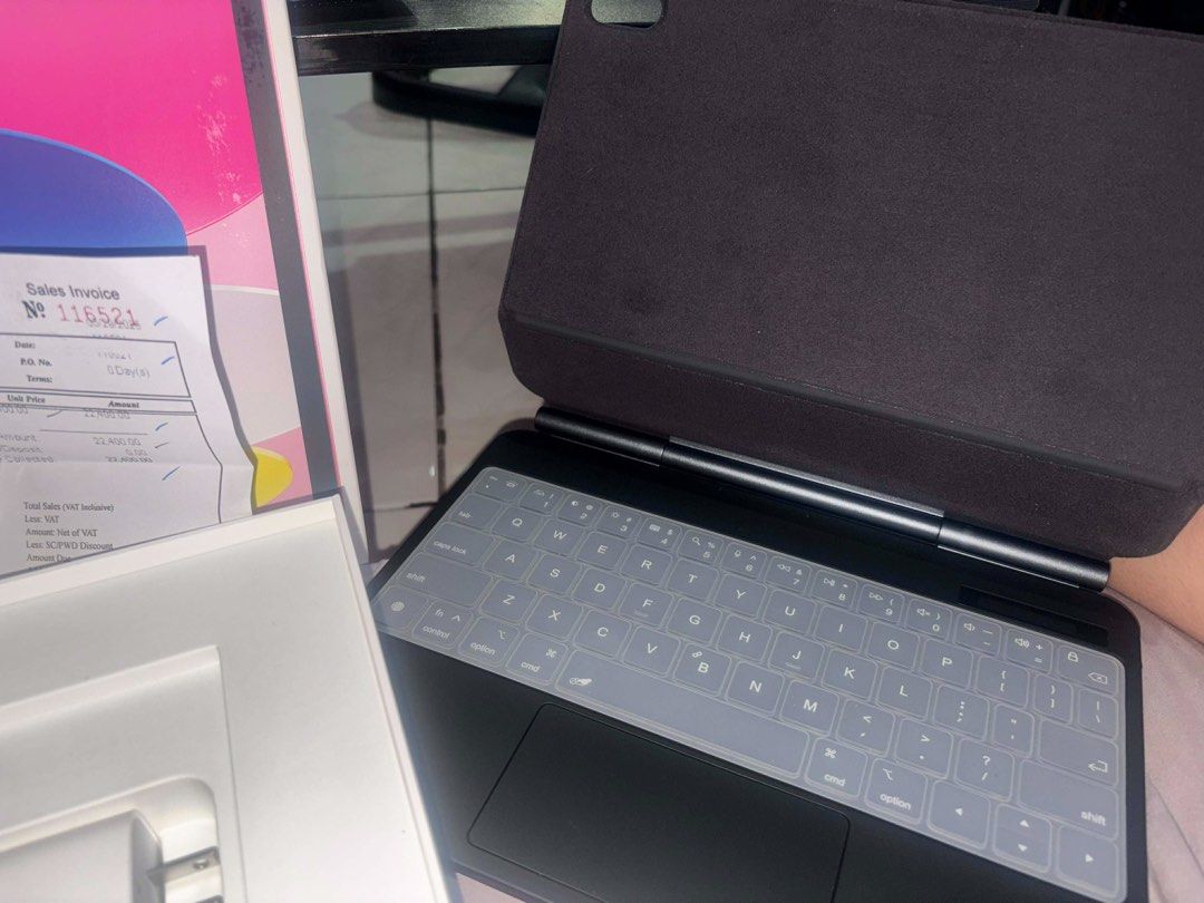 iPad Pink A16 (Category: iPad) located in San Mateo. Submitted by blondieswizzle (Listing ID 1444265520, Image 2). Description: PHP18,000 - Ipad A16 | 128gb | Wifi only | 97% batt health With free magnetic keyboard case worth 4k.