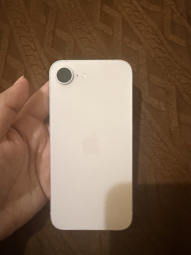 Iphone 17E (Category: Cases & Sleeves) located in Quezon City. Submitted by aiceedums (Listing ID 1444268750, Image 3). Description: Selling my 2 Months old iphone 17e Blush Pink. Super Good as new. Complete set. With warranty until April 27, 2027. With lots of free cases. RFS: Extra phone only. Wanted to buy macbook Neo ☺️.