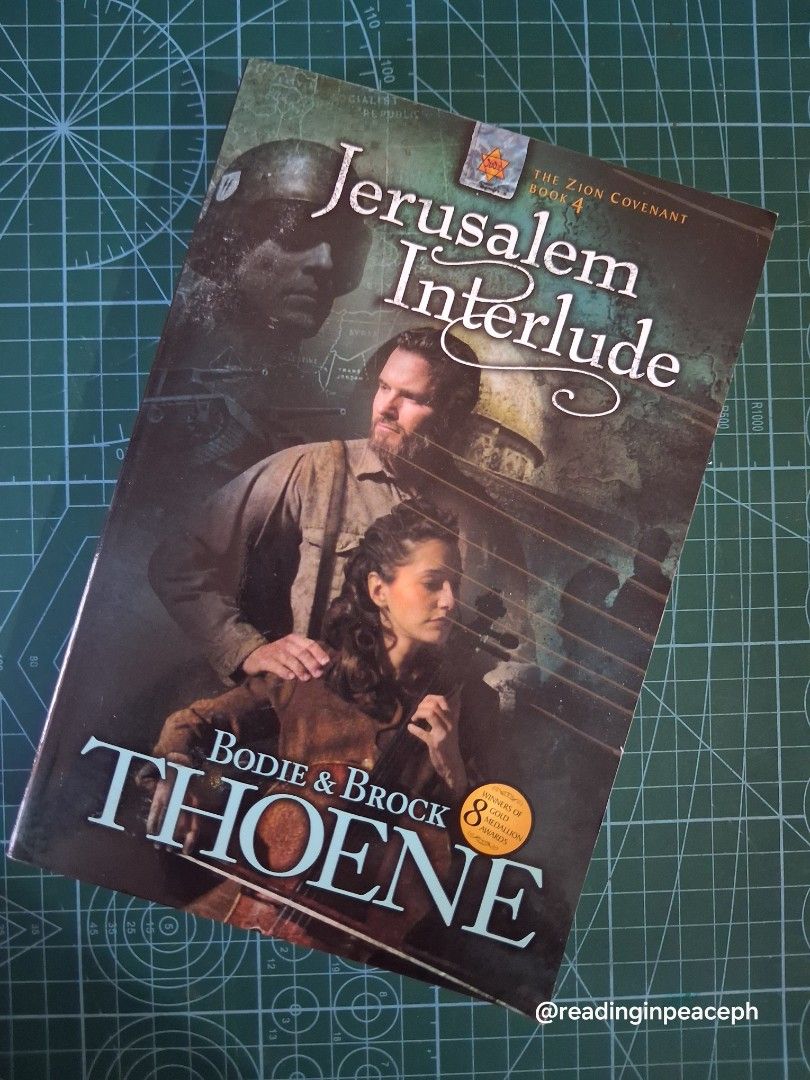 Jerusalem Interlude by Bodie & Brock Thoene (Category: Storybooks) located in Cavite. Submitted by readinginpeace (Listing ID 1444200153, Image 1). Description: - Title: Jerusalem Interlude - Authors: Bodie & Brock Thoene - Series: The Zion Covenant - Genre: Historical Fiction, Adventure - Theme: The land of promise - Perfect for fans of historical fiction and adventure stories. In excellent condition. Like new.