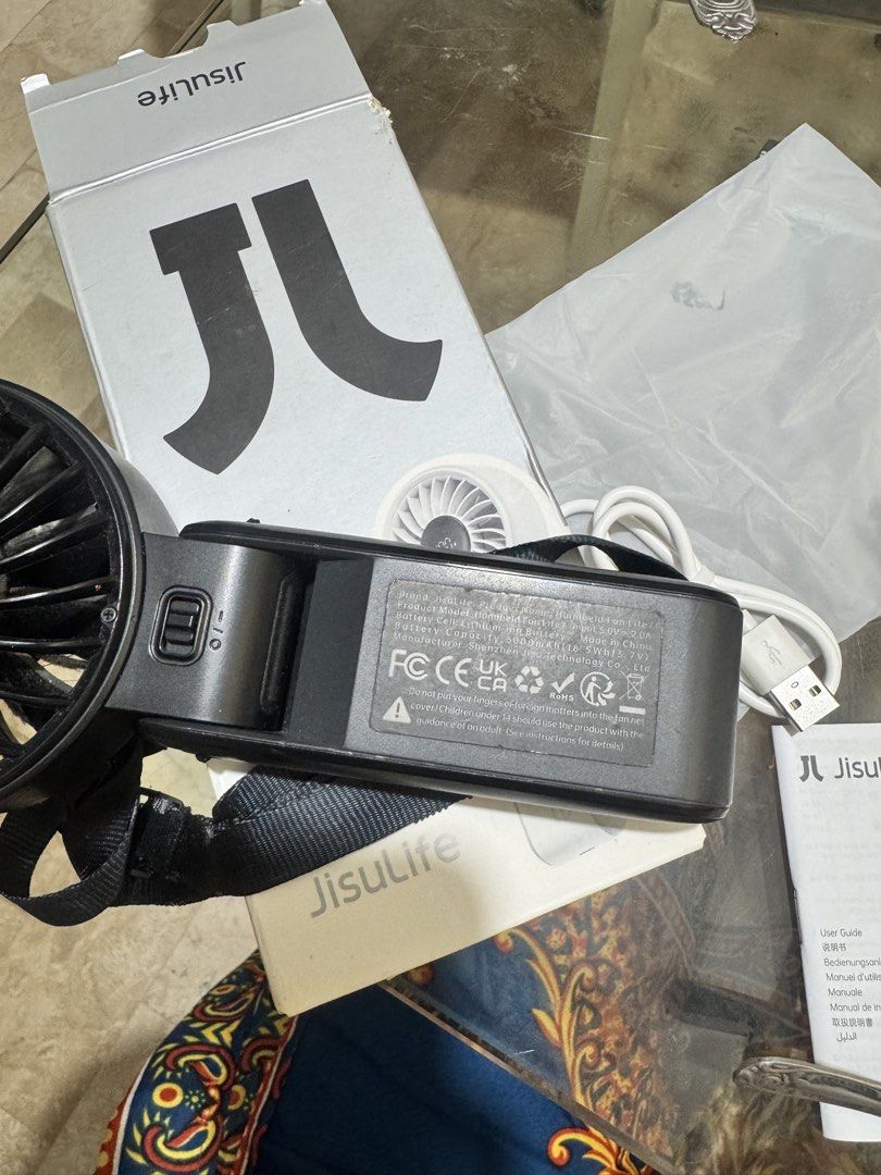 Jisulife folding fan Preloved 5000mAh (Category: Announcements) located in Cainta. Submitted by cubic01 (Listing ID 1443722255, Image 2). Description: .