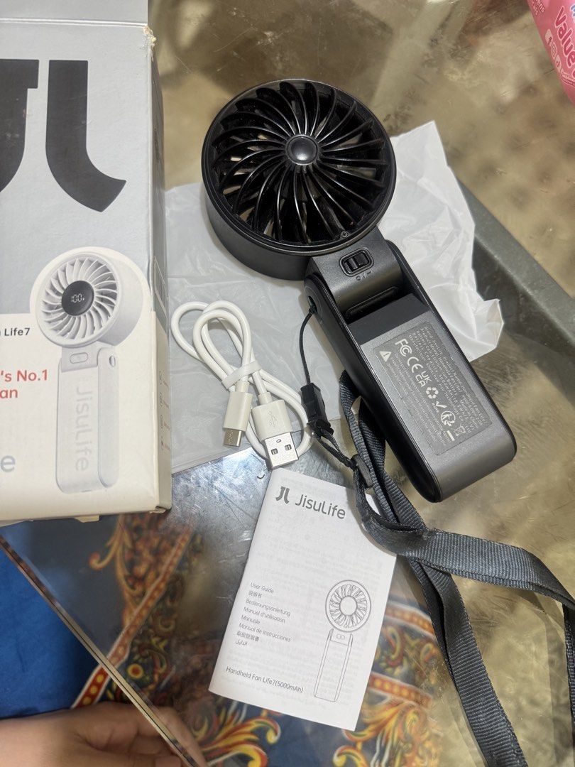 Jisulife folding fan Preloved 5000mAh (Category: Announcements) located in Cainta. Submitted by cubic01 (Listing ID 1443722255, Image 3). Description: .