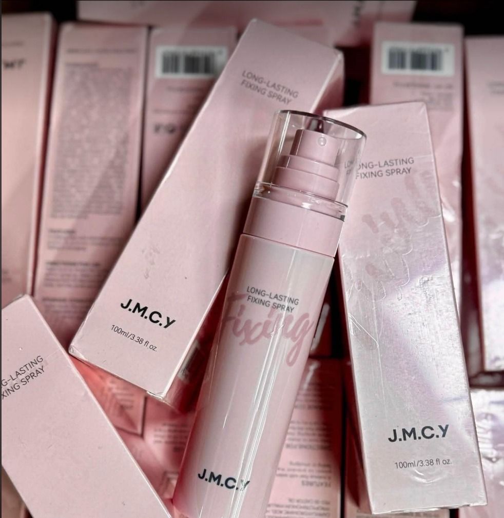 JMCY SETTING SPRAY (Category: Makeup) located in Muntinlupa City. Submitted by chevyxcs (Listing ID 1444250050, Image 1). Description: LAST 5 PCS AVAILABLE TAKE ALL 150 EACH.