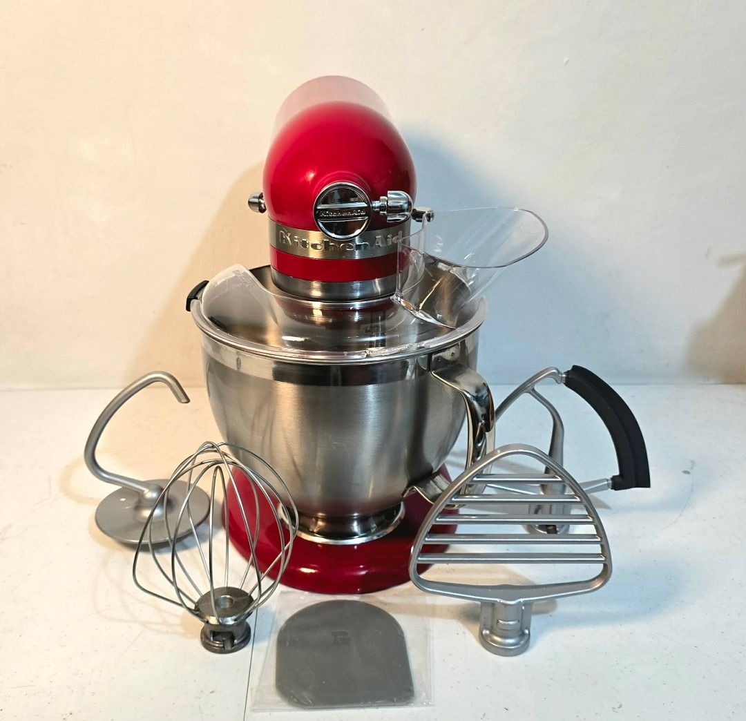 KitchenAid Artisan 5qt Stand Mixer (Category: Hand & Stand Mixers) located in Rizal. Submitted by joan5505 (Listing ID 1444144985, Image 2). Description: KitchenAid Artisan 5qt Stand Mixer Australian mall pull out Used as display unit 220V 5qt/4.8L Made in USA Brandnew no box Complete attachment No issue 21k.