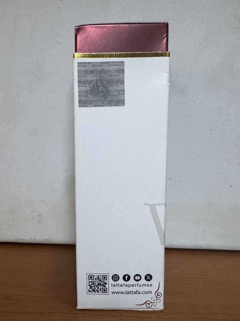 Lattafa Ana Abiyedh Rouge Eau de Parfum 60ml (Category: Fragrance & Deodorants) located in Manila. Submitted by whitewallflower (Listing ID 1444178116, Image 3). Description: - Lattafa Ana Abiyedh Rouge Eau de Parfum - Natural Spray - 60ml Bottle - Recently acquired - Selling due to having too many perfumes - Please check photos for detailed condition.