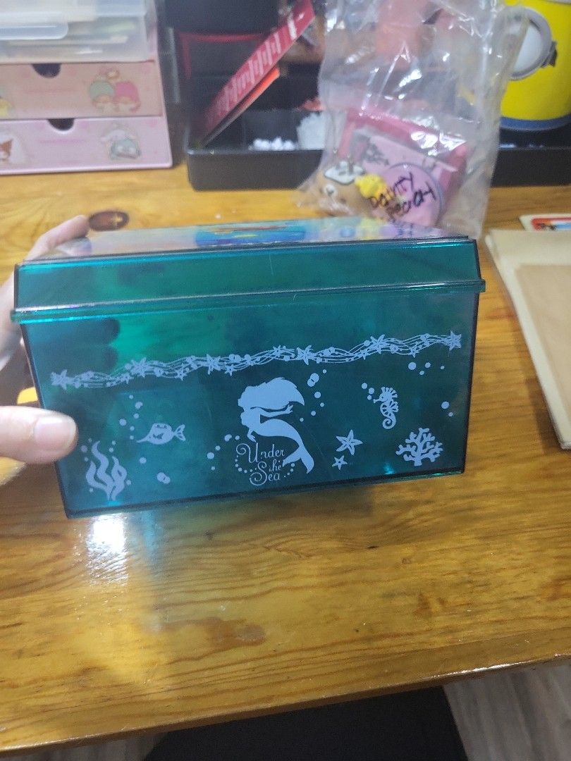 Little Mermaid Acrylic Storage Organizer (Category: Storage Boxes & Baskets) located in Caloocan City. Submitted by lynette1977 (Listing ID 1444282722, Image 2). Description: .