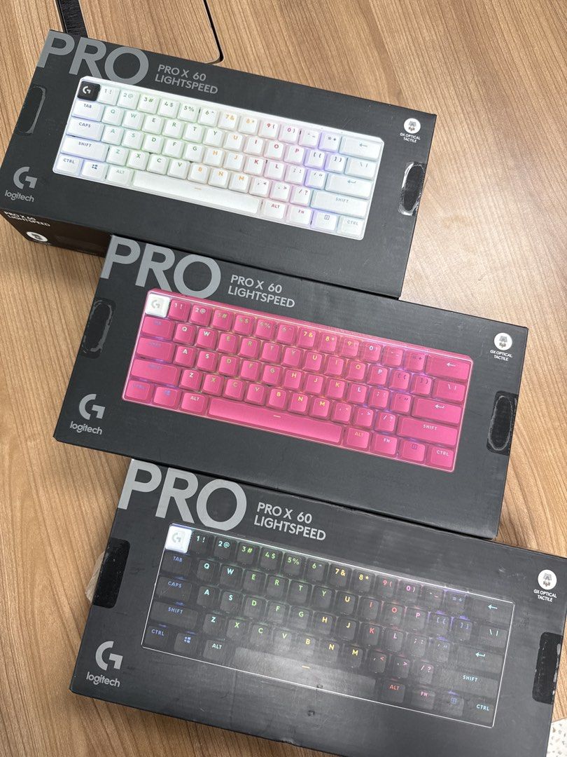 Logitech G PRO X 60 LIGHTSPEED Gaming Keyboard483845333813176323