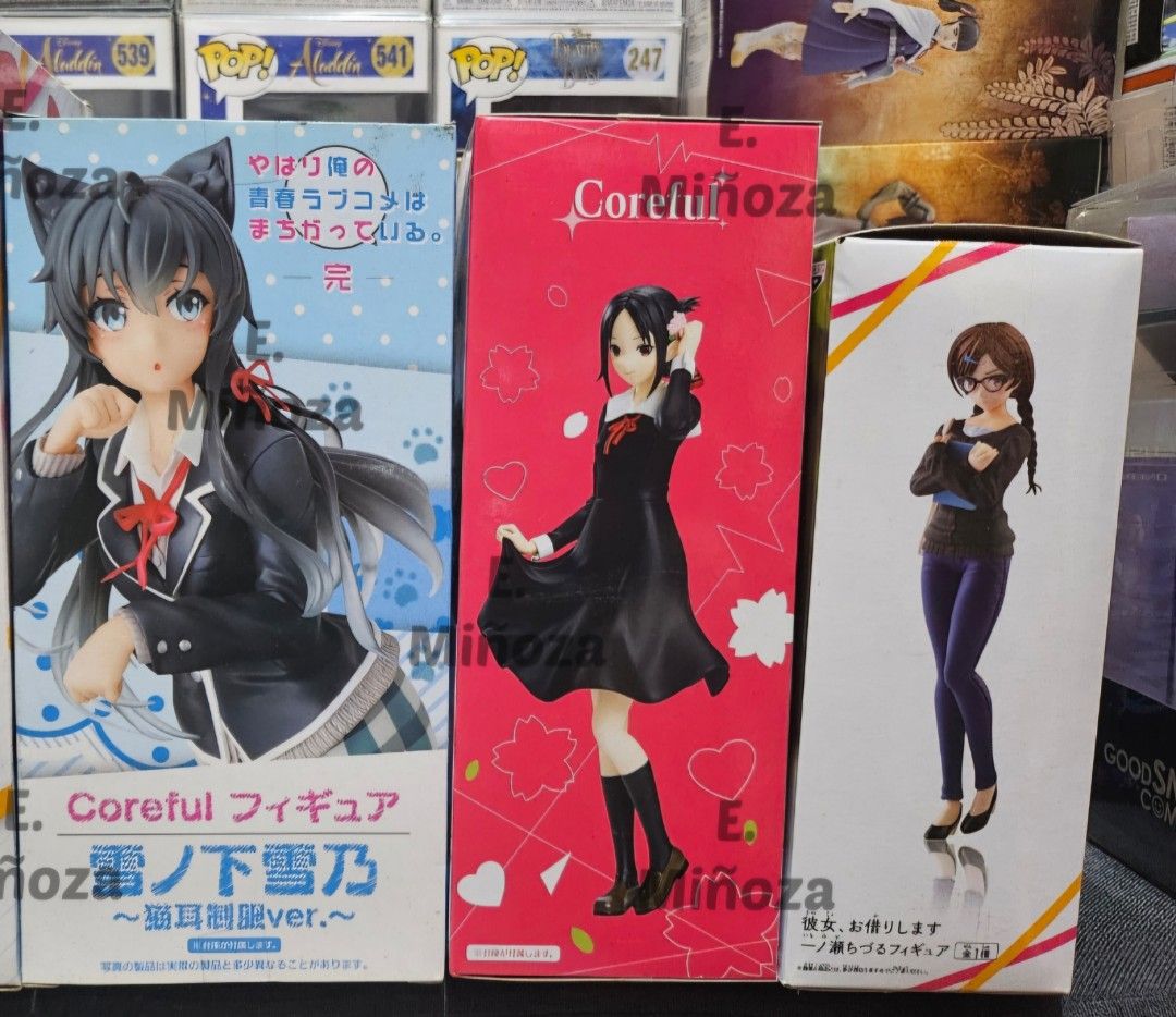 LOT SALE: ANIME FIGURES (Category: Figurines & Statues) located in Meycauayan. Submitted by keithy00 (Listing ID 1444116978, Image 3). Description: PLEASE READ THE DESCRIPTIONS: - 100% AUTHENTIC - 18 pcs in all - MISB = 11 - BIB = 7 - Free authentic anime merch PM for queries....