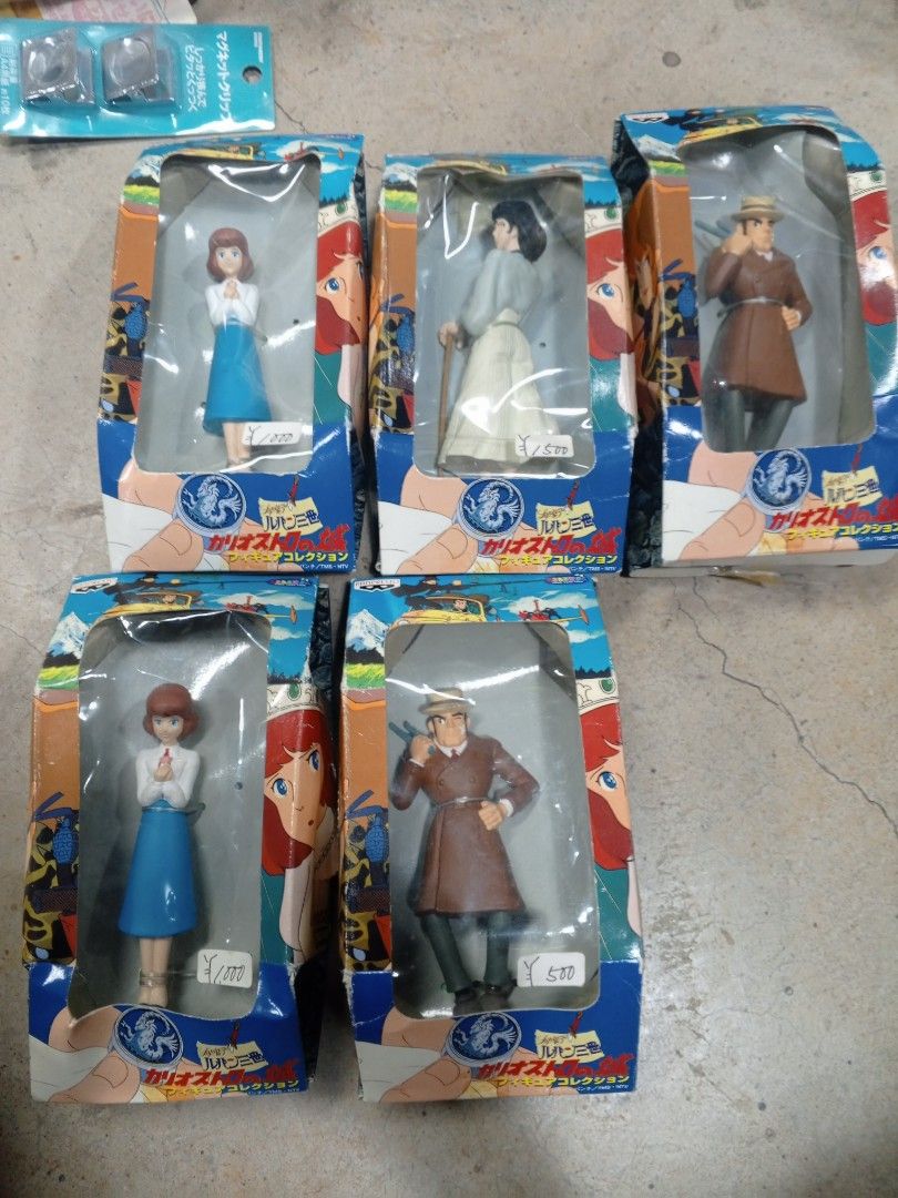 Lupin the III (Category: Figurines & Statues) located in Manila. Submitted by tomazach131622 (Listing ID 1444240794, Image 1). Description: 📢 FOR SALE: Vintage Lupin III Castle of Cagliostro Figures ✅ Brand: Banpresto ✅ Taon ng labas: Late 90s / Early 2000s ✅ Kondisyon: Nasa orihinal na kahon, hindi pa nabubuksan / maayos ang lagay, malinis ang pigura at kahon ✅ Kasama: - 2 piraso – Clarisse de Cagliostro - 1 piraso – Fujiko Mine - 2 piraso – In